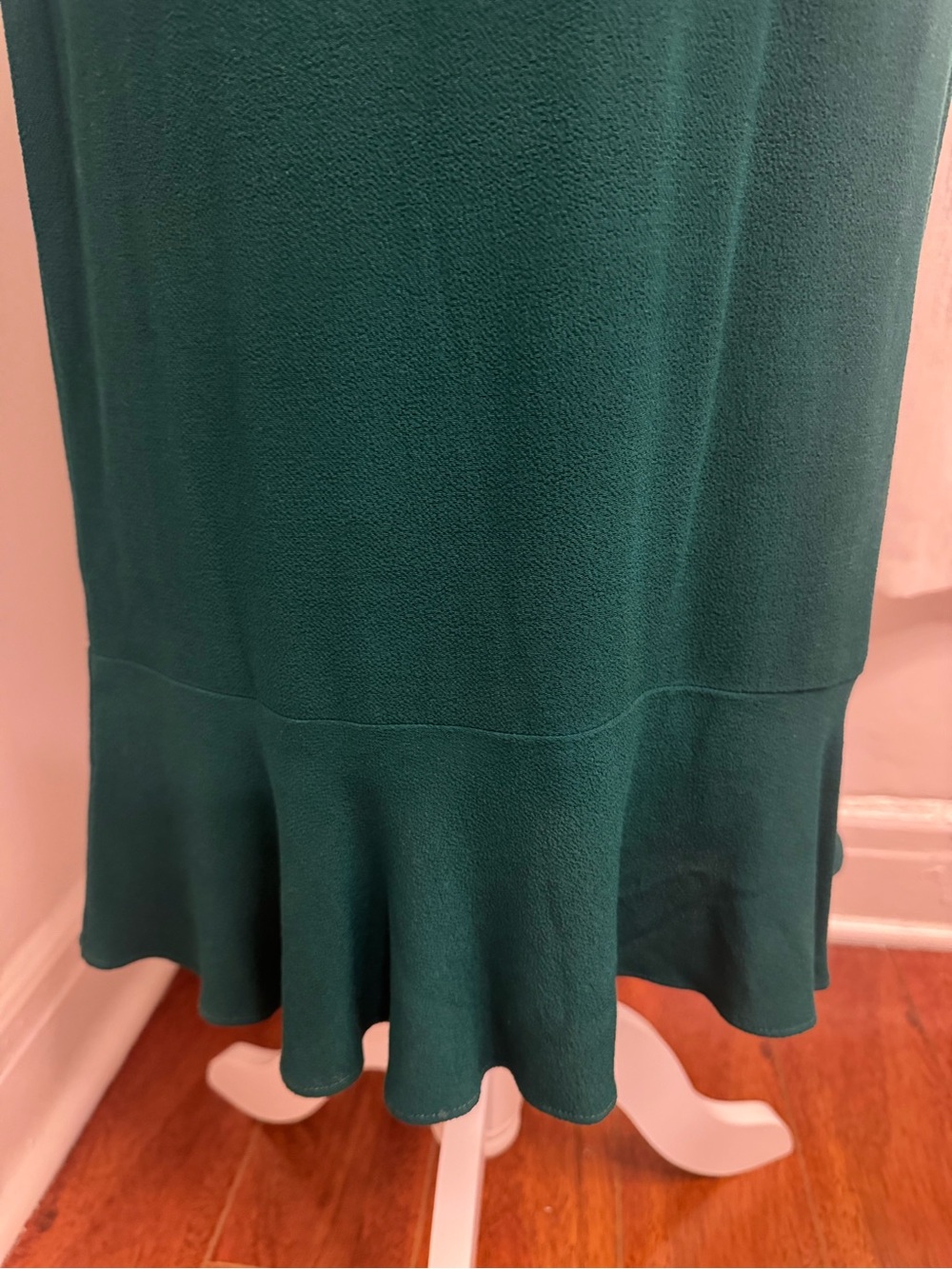 Reformation Emerald Green Flirty Bodice Midi Dress - Picture 8 of 10